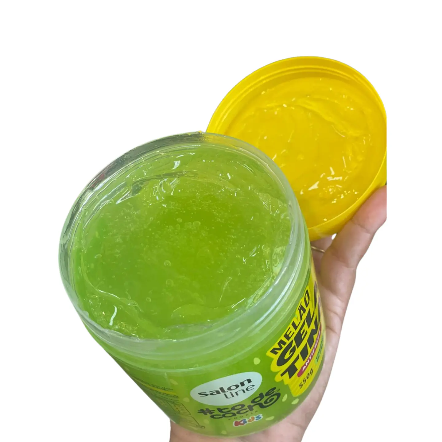 Gelatina Melao Anti Frizz to de Cacho 550g 4