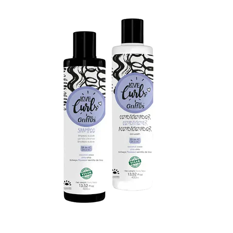 Pack Shampoo + Acond Amo Cachos Love Curls 