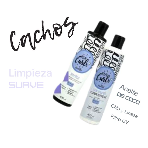 Pack Shampoo + Acond Amo Cachos Love Curls 