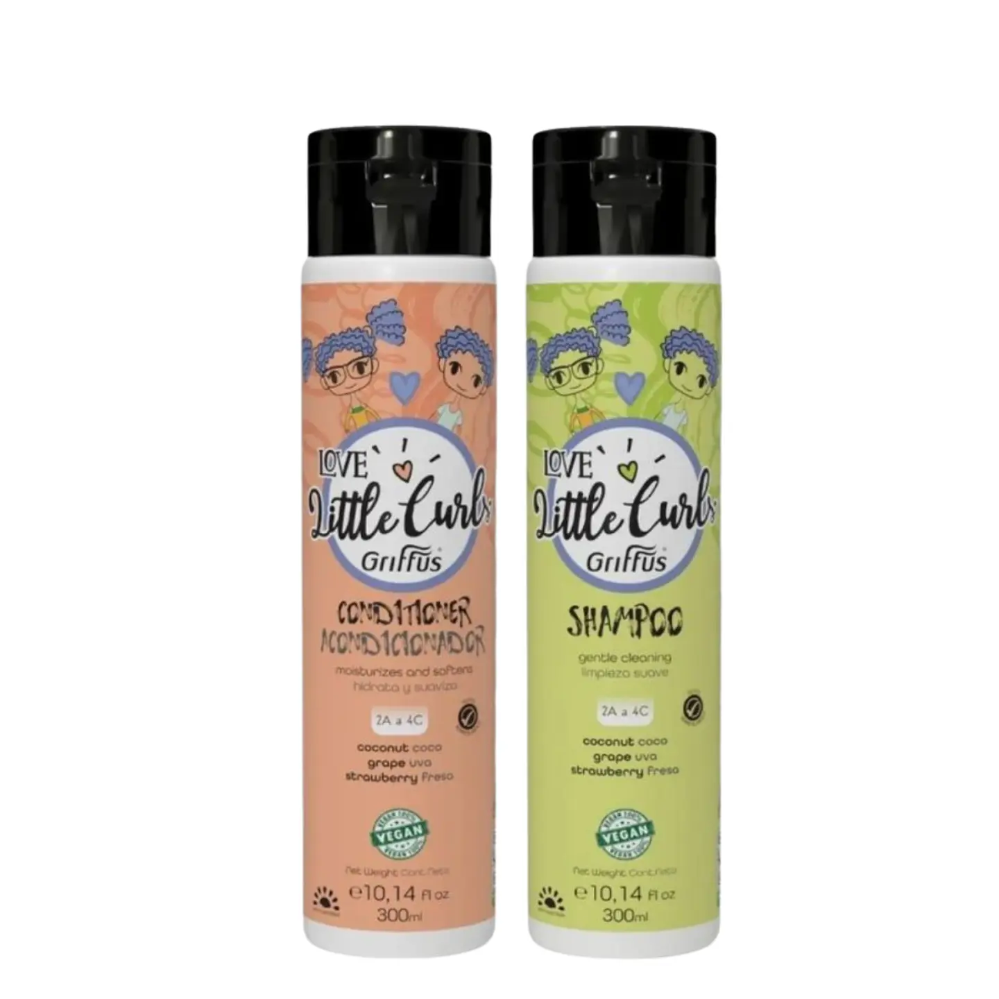 Pack de Shampoo y Acondicionador Amo Cachinhos Niños 1