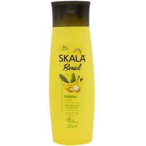 Shampoo Skala Banana y Bacuri 325ml Nutrición y Reconstrucción Brasil