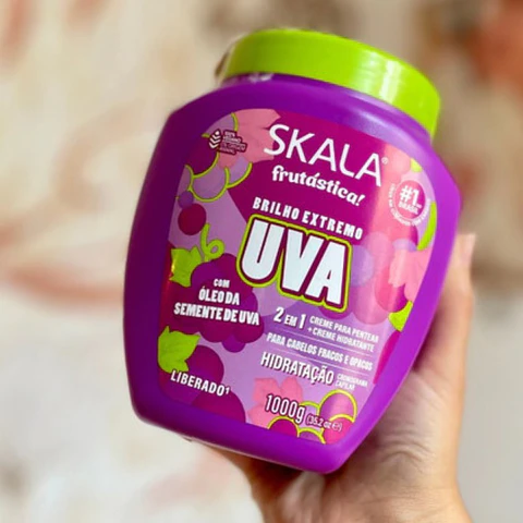 Mascara De Tratamiento Capilar Uva 1kg