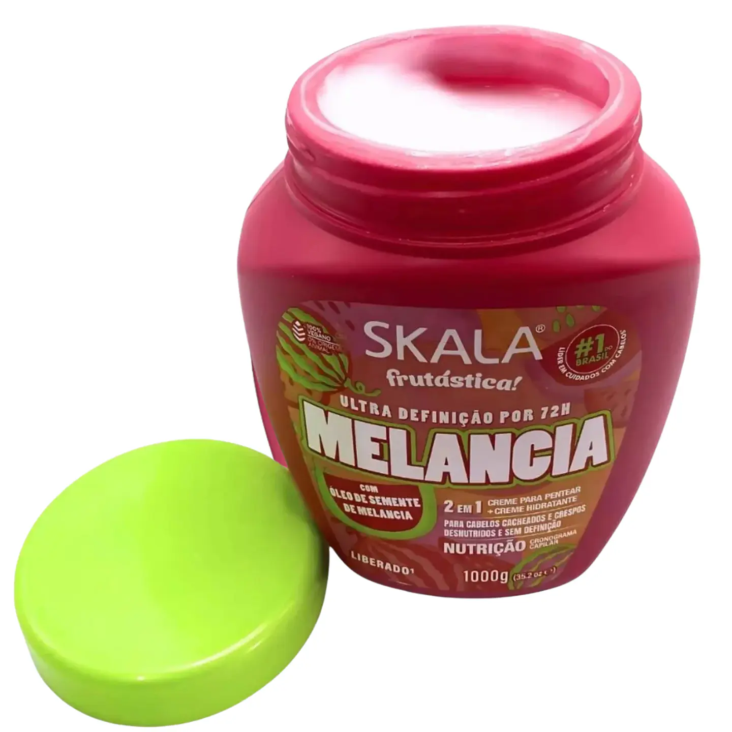 Máscara y crema de peinar skala 2 en 1 sandia (watermelon) 1k 5