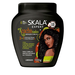 Mascara Capilar 2 En 1 Co-wash Acachonados Para Cabello Rizos