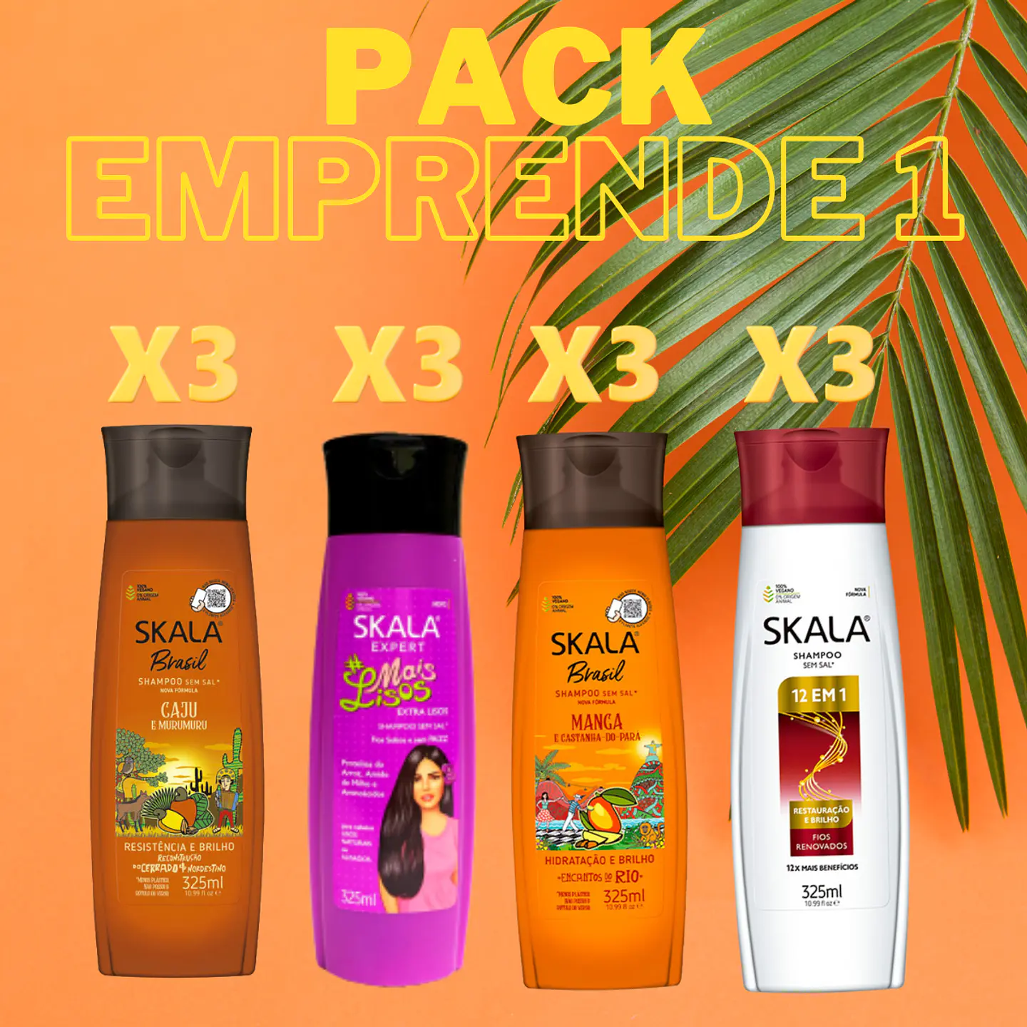 Pack emprende N1 De shampoo x 12und 1