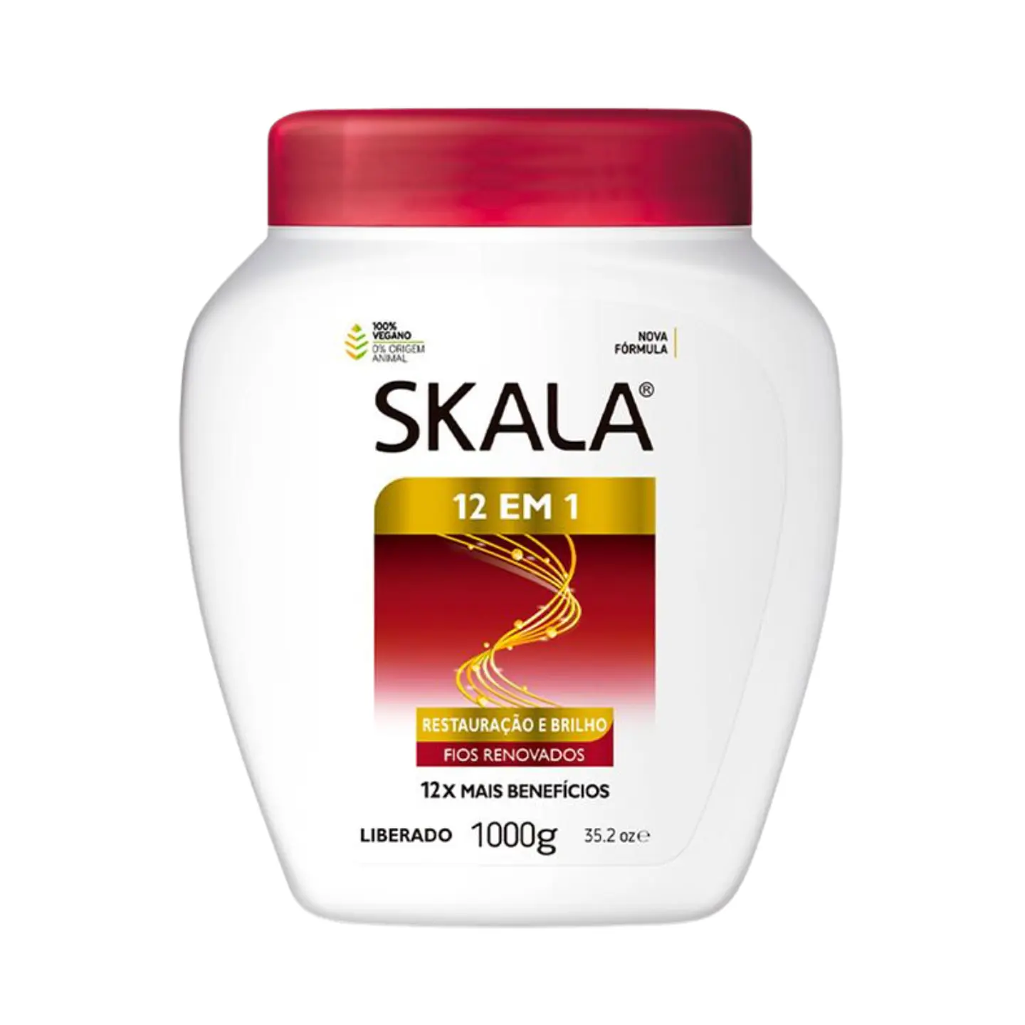 Máscara y crema de peinar skala 12 en 1 1K 1