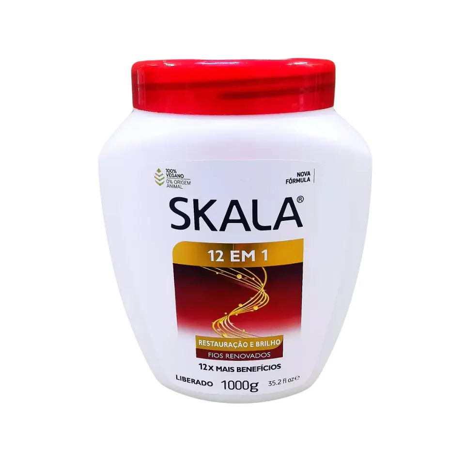 Máscara y crema de peinar skala 12 en 1 1K 2
