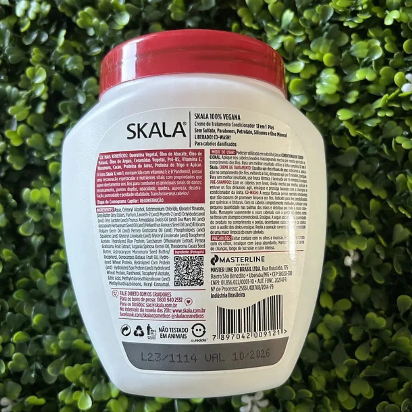 Máscara y crema de peinar skala 12 en 1 1K 3