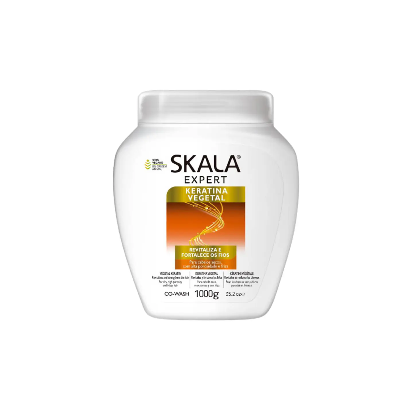 Máscara y crema de peinar Skala Keratina Vegetal 1kg 1