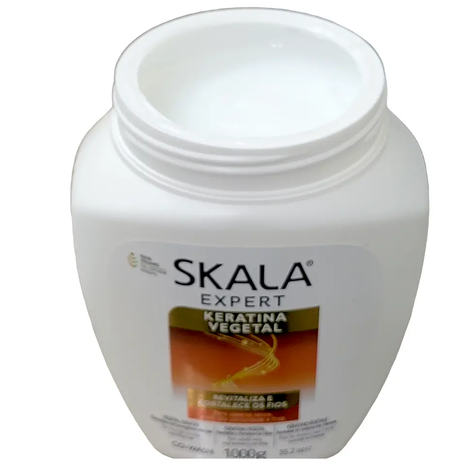 Máscara y crema de peinar Skala Keratina Vegetal 1kg 3