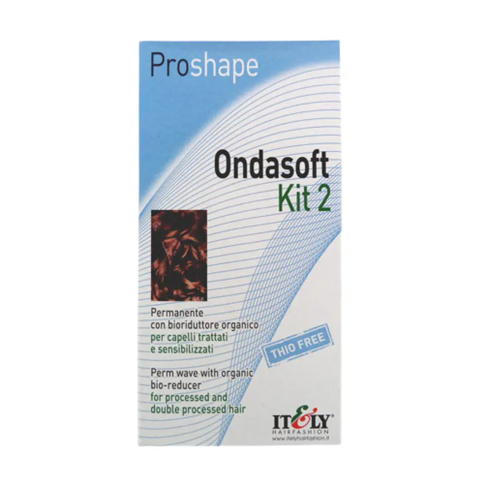 Kit  2 Ondas Permanente Para Cabellos Tratados  y sensibles 2