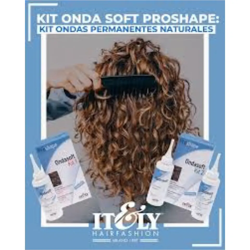 Kit  2 Ondas Permanente Para Cabellos Tratados  y sensibles 4