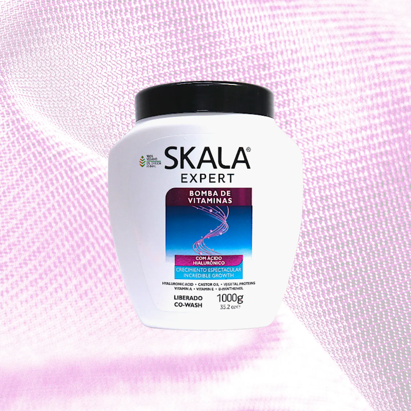 Máscara y crema de peinar skala Bomba De Vitamina crecimiento 1k  3