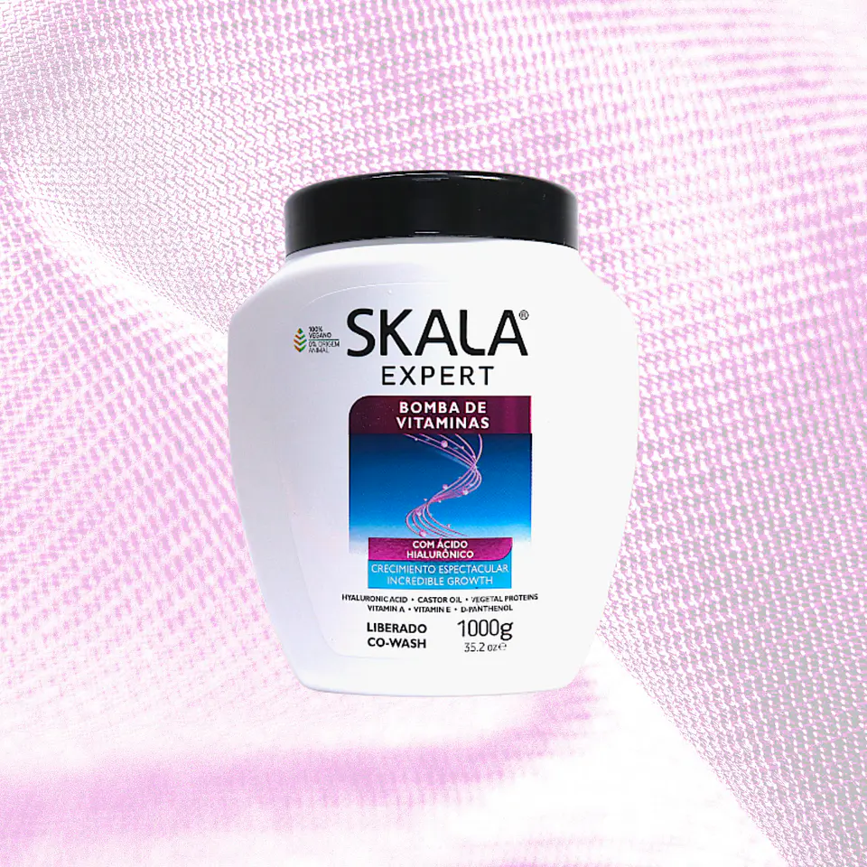 Máscara y crema de peinar skala Bomba De Vitamina crecimiento 1k  3