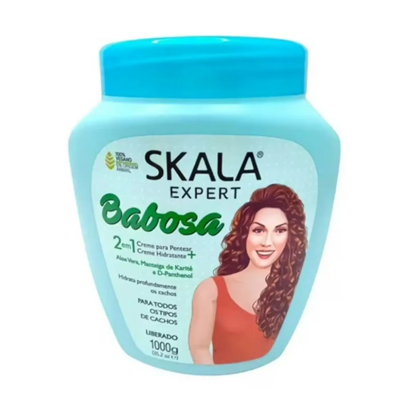 Máscara y crema de peinar Skala 2 en 1 Babosa 1k 2