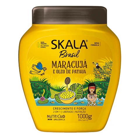 Mascara Maracuya y aceite de Patauá 1k