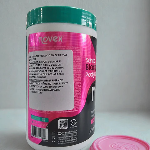 Crema de Tratamiento ultra Profundo Santo Black 400g