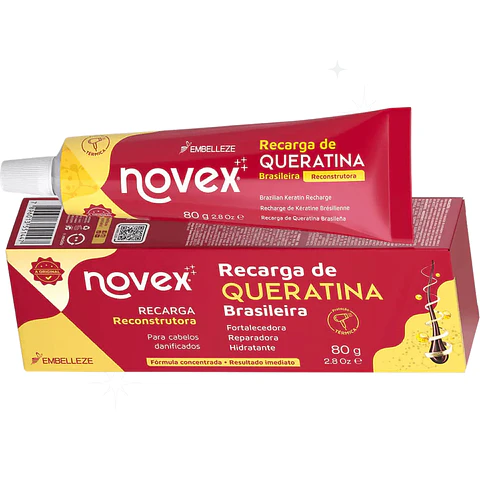 Recarga de Queratina Brasileña 80g
