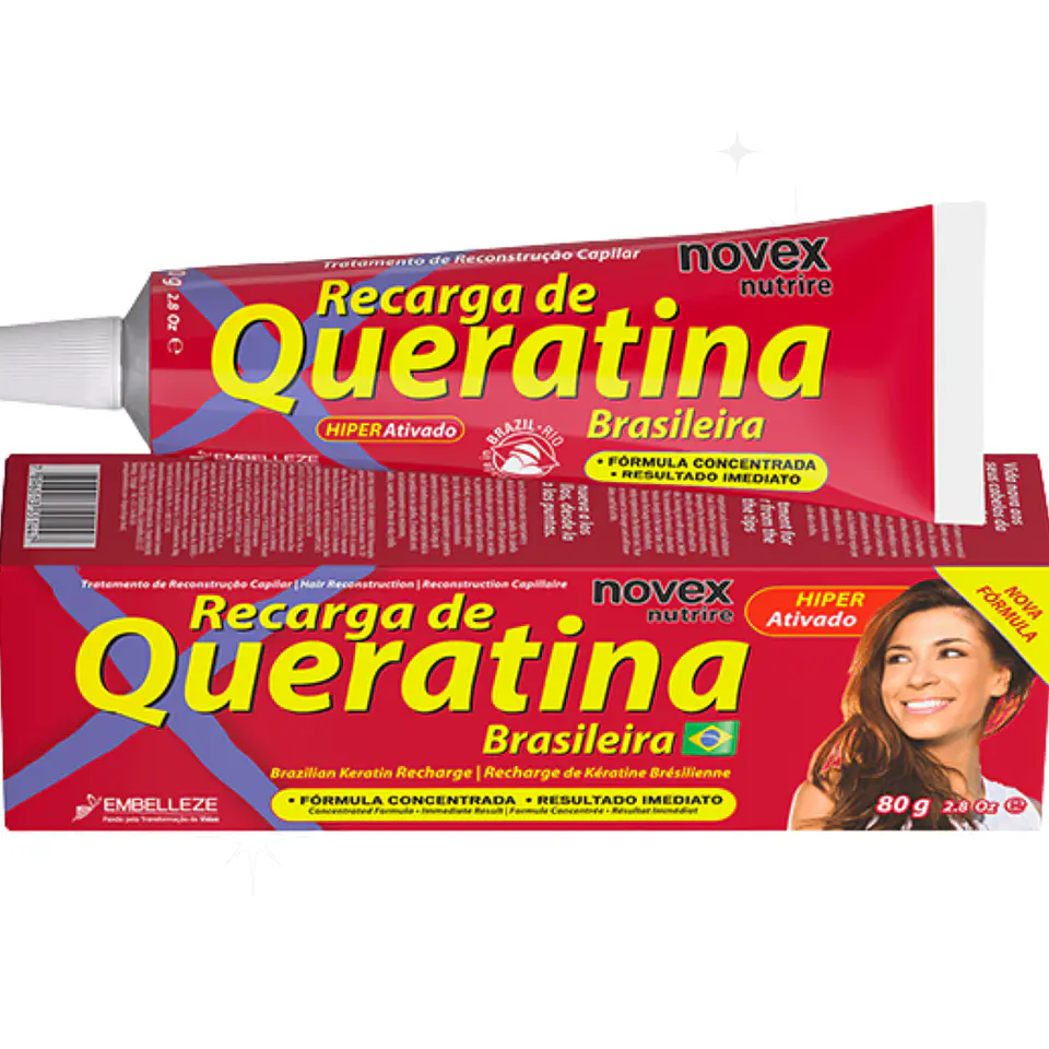 Recarga de Queratina Brasileña 80g 3