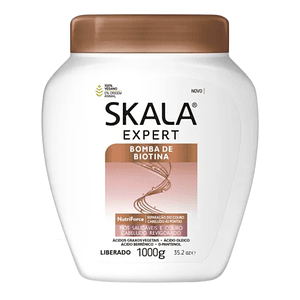 Crema Capilar Bomba De Biotina Caida Cabello 1K