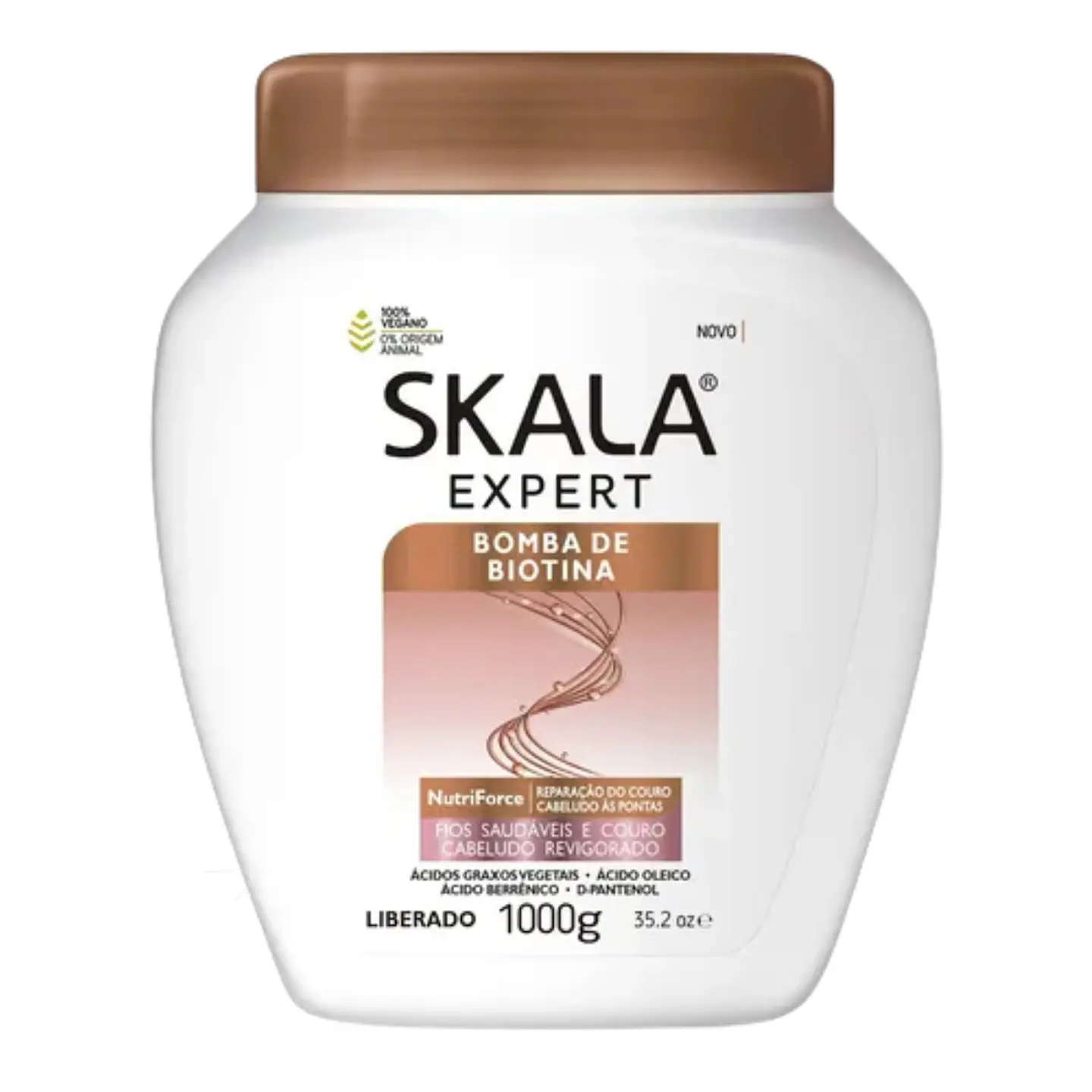 Máscara y crema de peinar skala Bomba De Biotina 1K 1