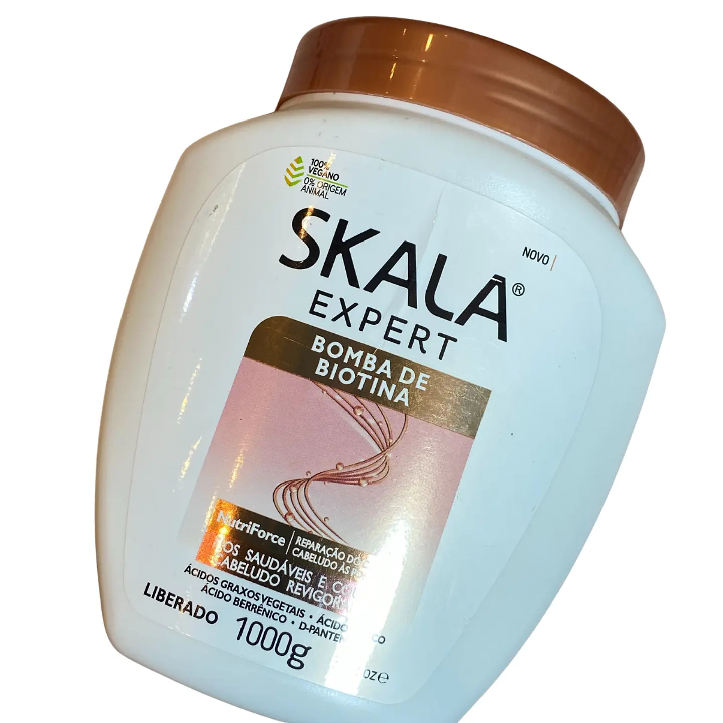 Máscara y crema de peinar skala Bomba De Biotina 1K 3