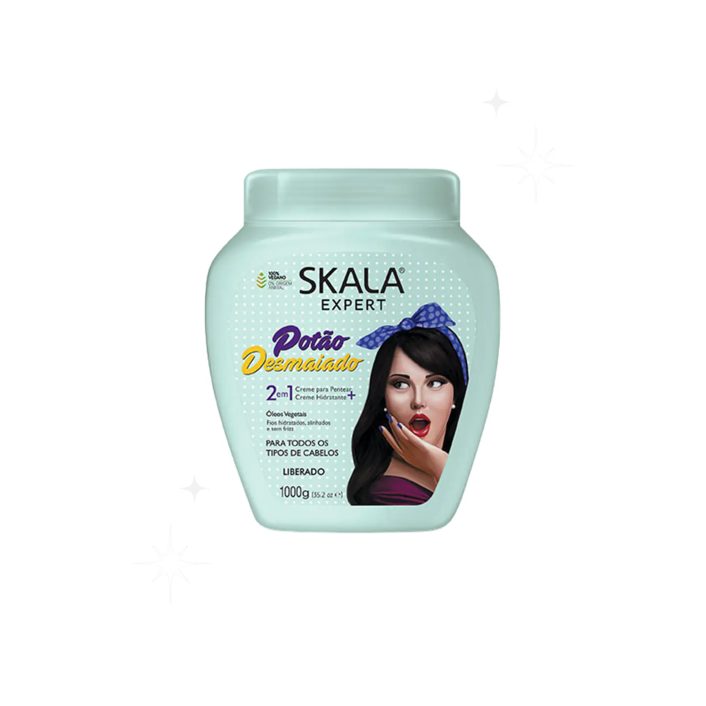 Máscara y crema de peinar skala 2 en 1 Potao Desmaiado 1Kg 2