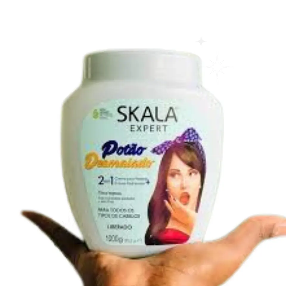 Máscara y crema de peinar skala 2 en 1 Potao Desmaiado 1Kg 4