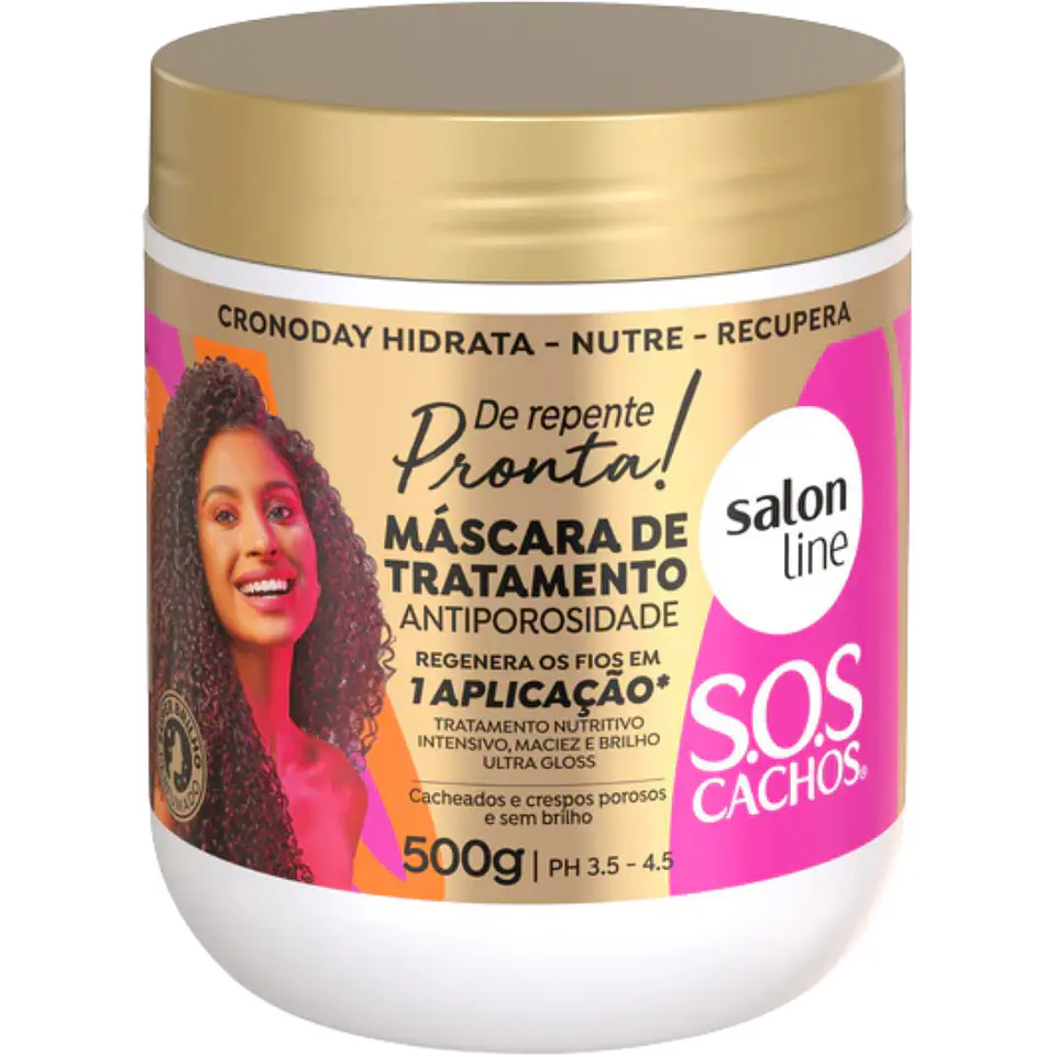 Kit Salón Line SOS Cachos Ultra Gloss | Definición y Brillo (4 prod) 4