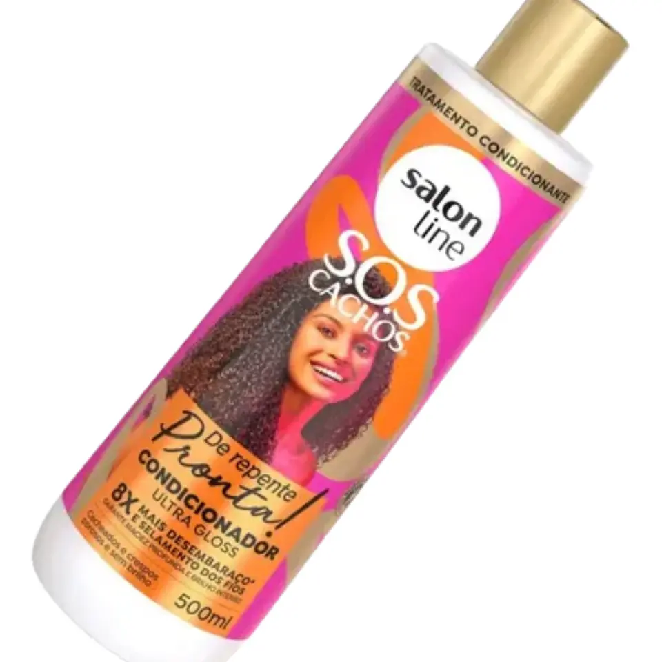  Acondicionador SOS Cachos Ultra Gloss 500ml 3