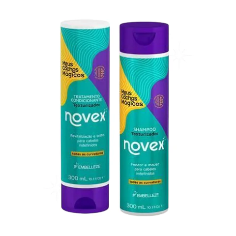 Kit Shampoo +acondicionador Meus Cachos Magicos 300ml