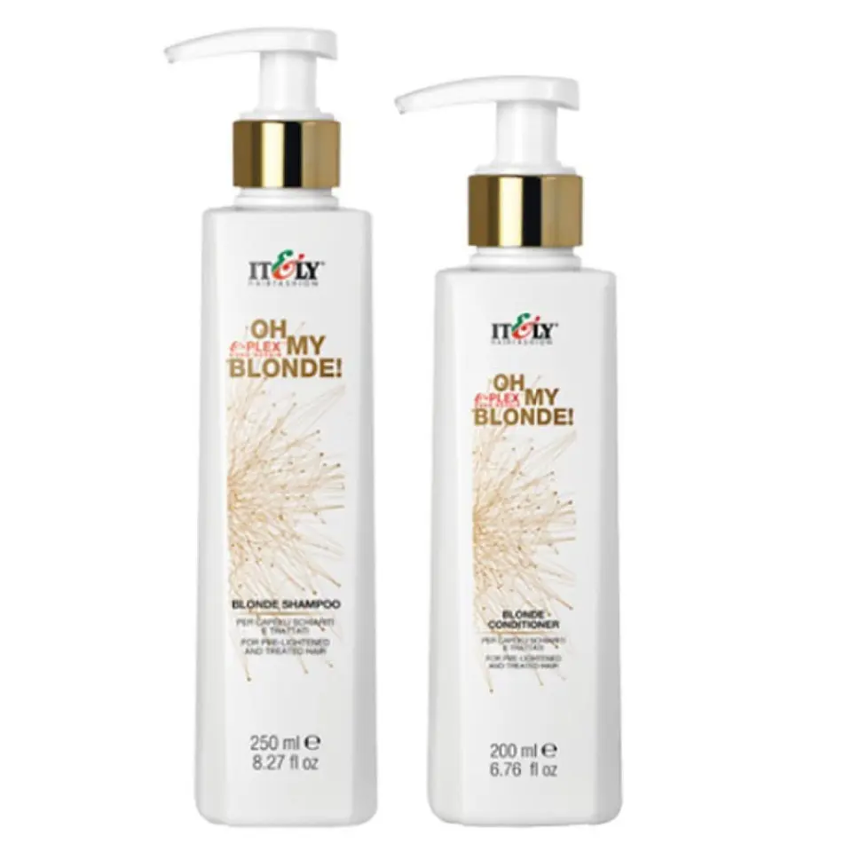 Pack shampoo y acondicionador Oh My Blonde Blonde Hair Recuperación. 1