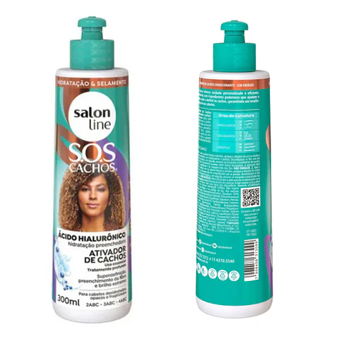 Activador De cachos Acido Hialuronico 300 Ml