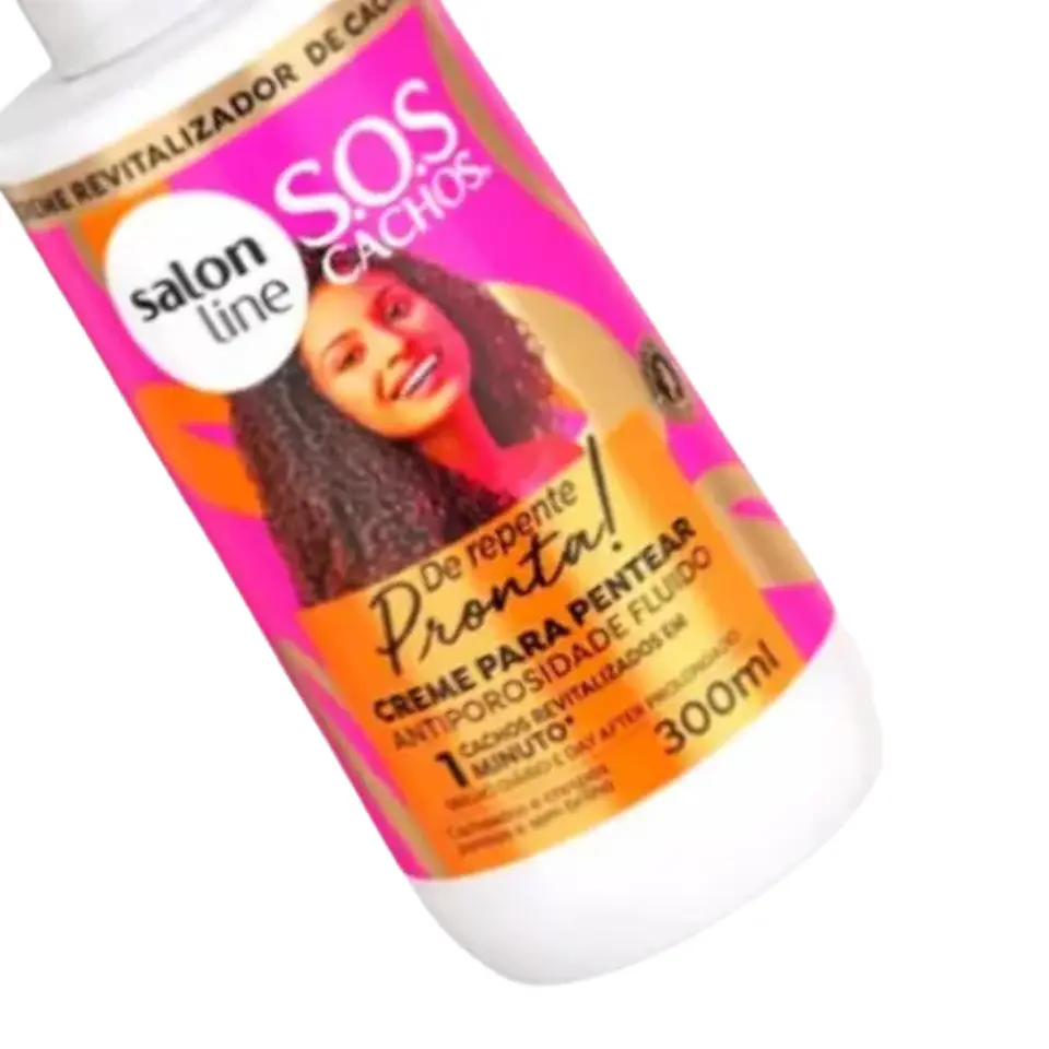 Crema de peinar Fluido SOS Cachos de Repente Pronta 300ml 3