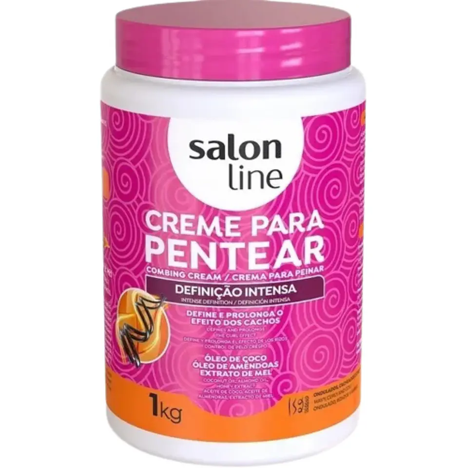 Crema para Peinar Salon Line Definición Intensa 1kg Rizos sin Frizz y con Brillo 1