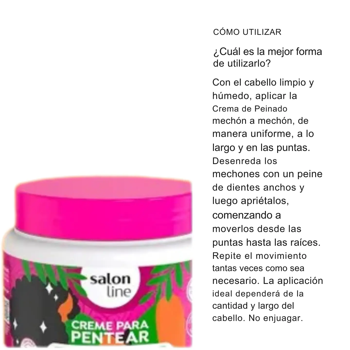 Crema de peinar Definición Intensa 500g 3