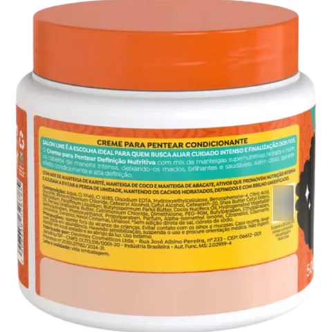 Crema Para Peinar Definición Nutritiva 500g