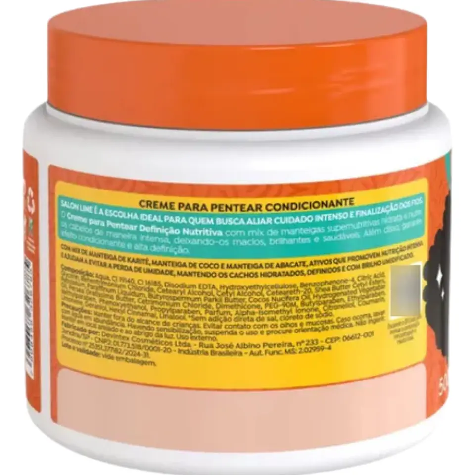 Crema Para Peinar Definición Nutritiva 500g 2
