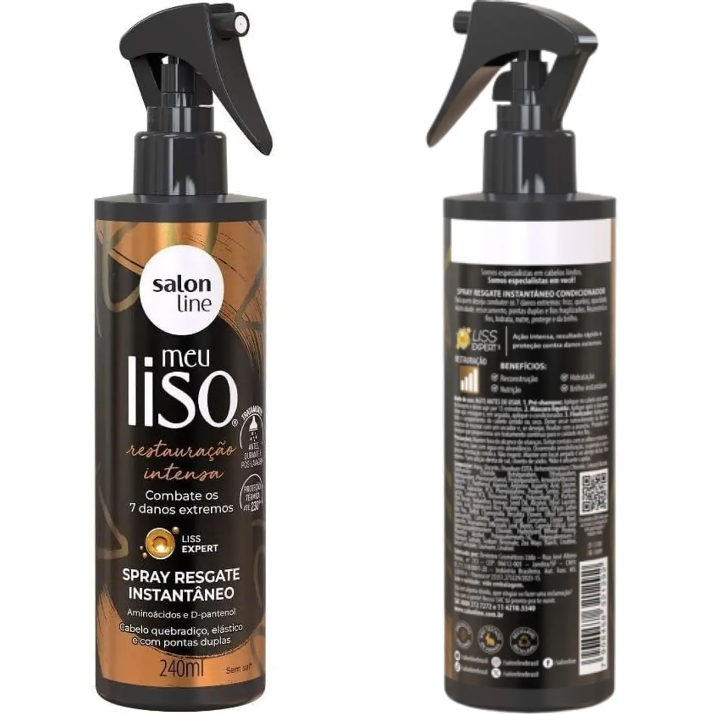 Spray Meus Liso Restauración Intensa 240ml 3