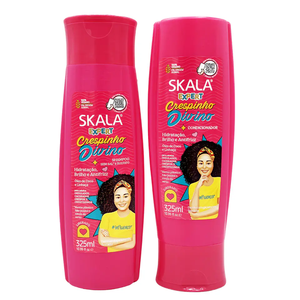 Kit Shampoo y Acondicionador Crespinho Divino 3