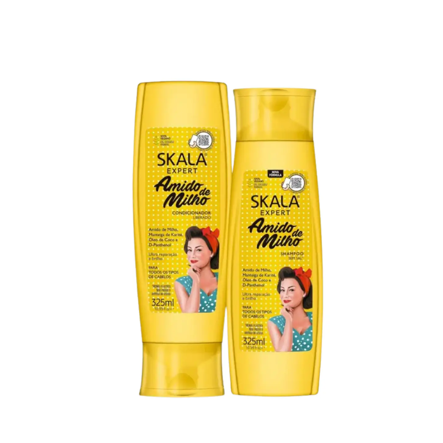 Kit Shampoo y Acondicionador Amido de Milho 2