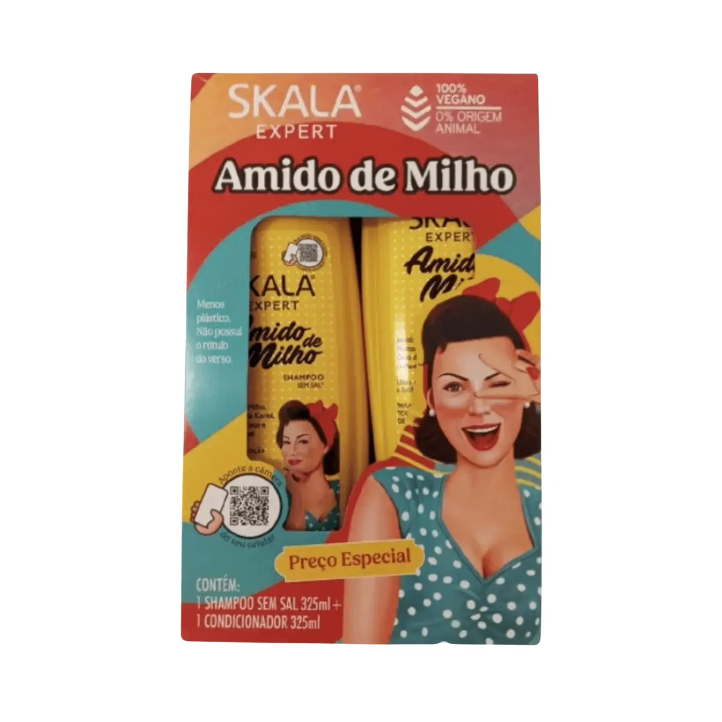 Kit Shampoo y Acondicionador Amido de Milho 1