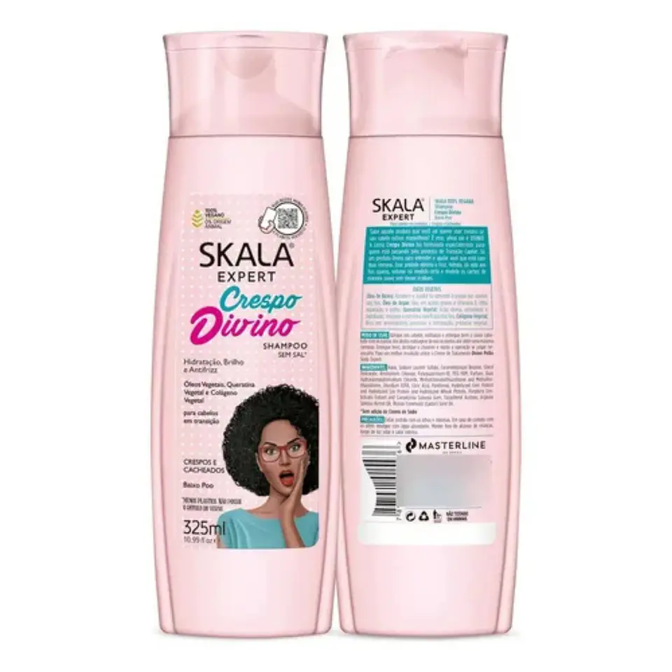 Kit Shampoo y Acondicionador Crespo Divino 2