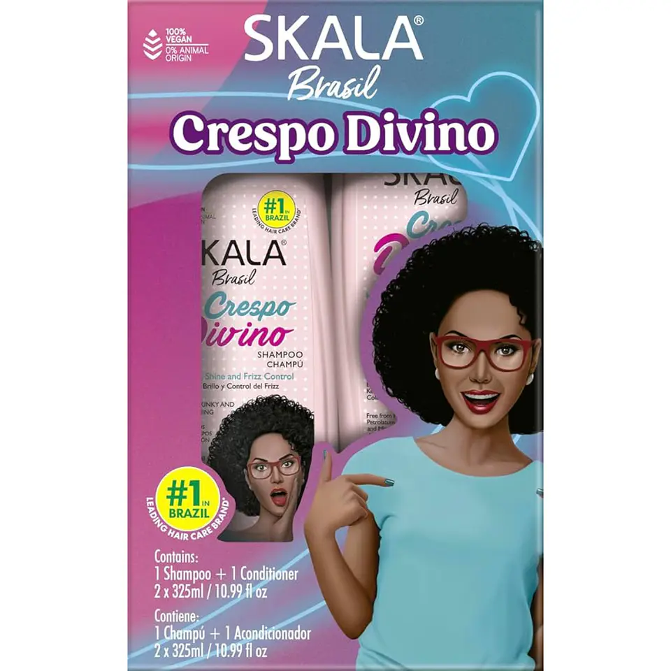Kit Shampoo y Acondicionador Crespo Divino 3