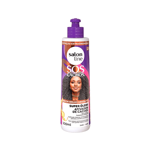 Activador de Cachos SOS Cachos Super Óleos Salon Line 300ml