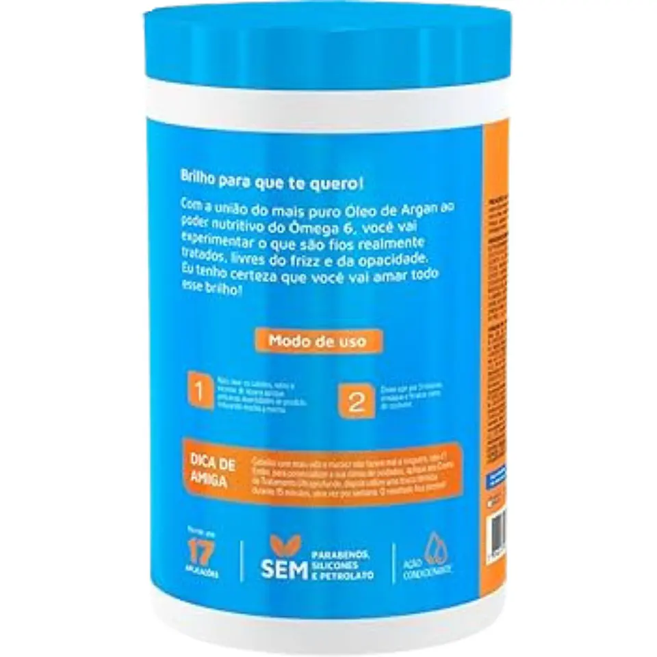 Crema de Tratamiento Oleo de Argan 400g 2