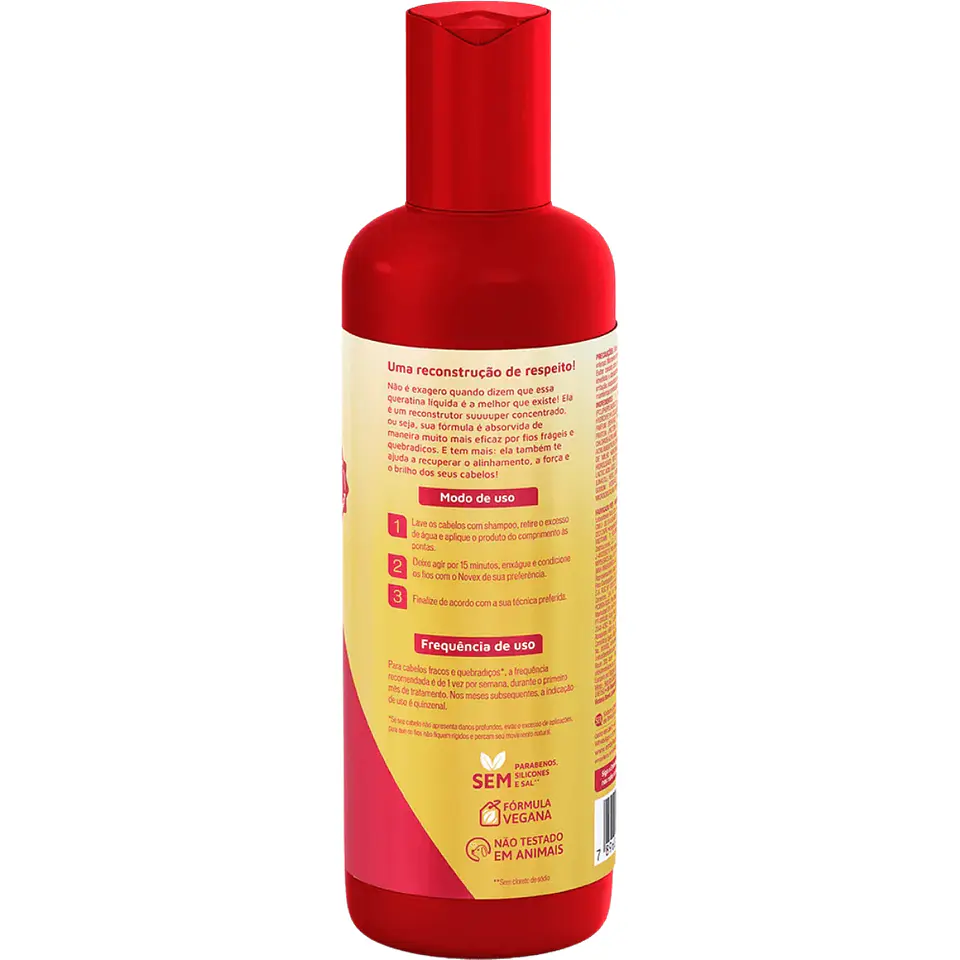 Queratina Líquida Reconstructora Max Keratin 250ml 2
