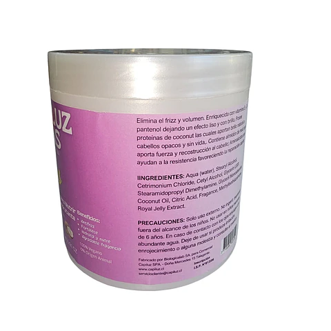 Crema De Tratamiento Mais Lisos 2 en 1 Nutre e Hidrata 500g