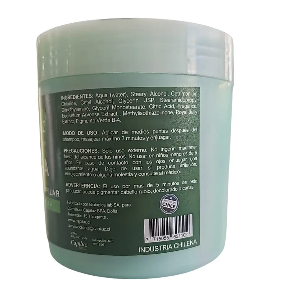 Mascarilla Capilar de Ortiga  Control de Caida 1k 2