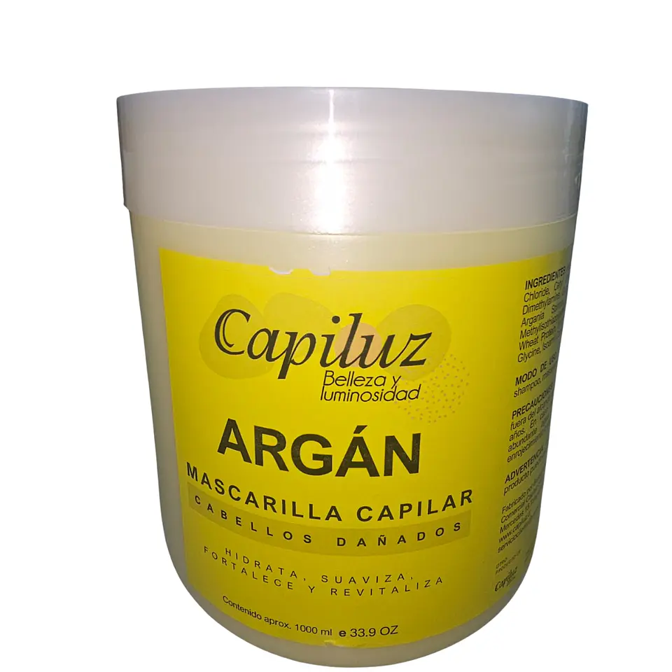 Mascarilla Capilar para Cabello Dañado de Argan 1k 1